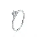 Pierścionek białe złoto z diamentami AJPZ_093